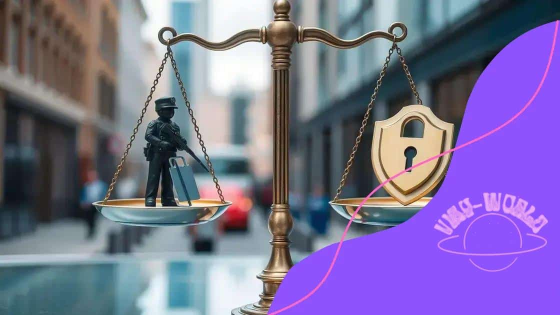 Balancing security and individual rights