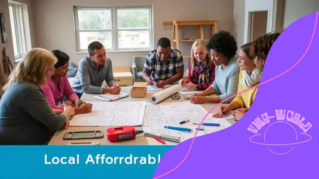 How to get involved in local projects
