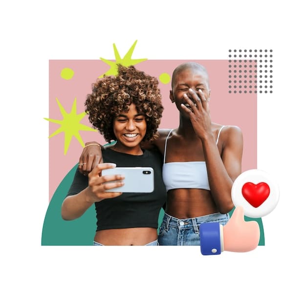 A collage showing diverse influencers creating content with transparent overlays of user comments and engagement metrics, emphasizing community interaction and authentic feedback in viral content creation.
