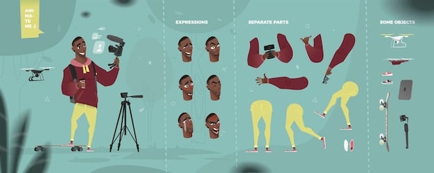 A detailed storyboard showing scene layouts and camera angles for a complex action sequence in a movie. The storyboard includes sketches of characters in action, set designs, and annotations about camera movements.