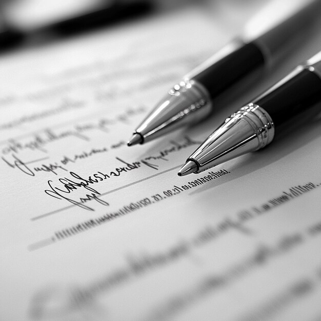 A close-up of a legal document, partially visible, highlighting the words 