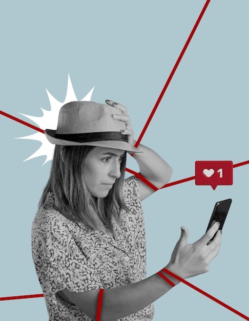 A collage of negative social media comments targeted at a celebrity, with phrases like 