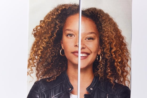A split image of Oprah Winfrey: on one side, a young Oprah as a local news anchor, and on the other, Oprah on the stage of 