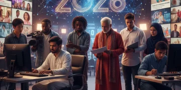 Cultural Shifts: Insider Knowledge on Diverse Communities Influencing U.S. Media 2026 Diverse media professionals collaborating on inclusive content for 2026