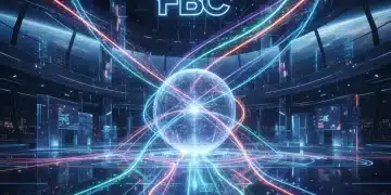 Futuristic 6G network infrastructure with FCC regulatory oversight