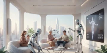 The Future of Robotics: 3 Consumer Robots to Watch in 2026 Futuristic consumer robots in a smart home setting, showcasing advanced technology and seamless integration.