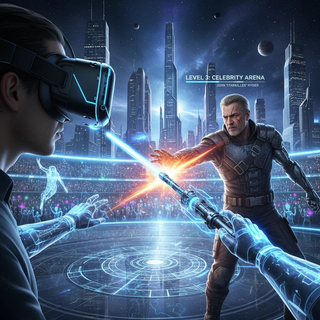 Immersive fan experience in metaverse interacting with celebrity digital twin