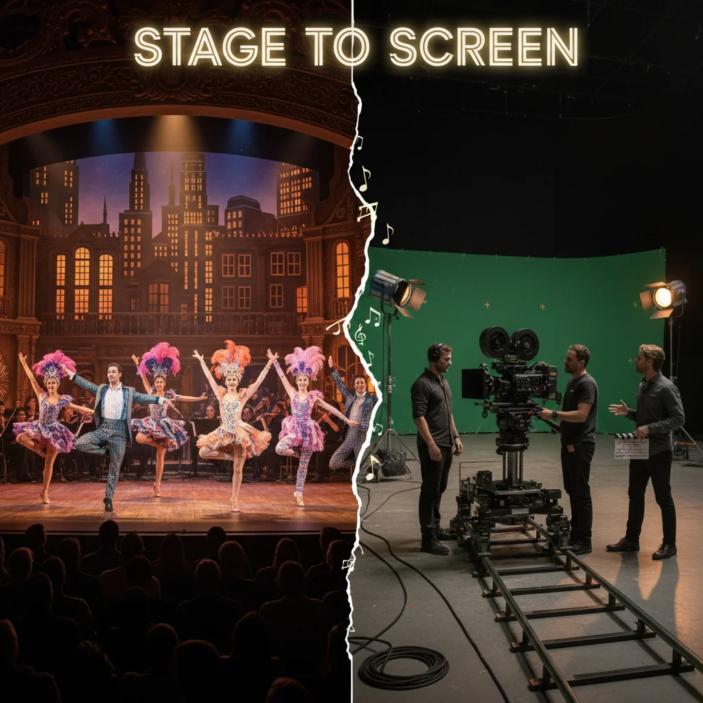 Stage to screen transition for Broadway musicals