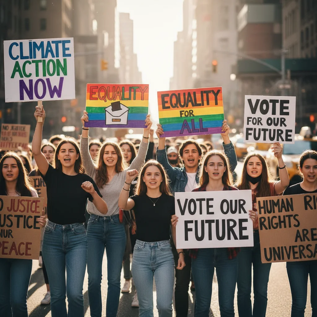 Youth Activism 2026: Emerging Social Justice Movements US