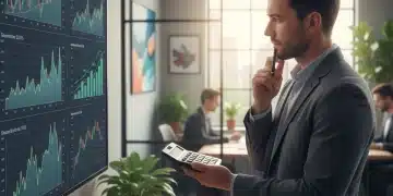 Person analyzing financial data for 2026 inflation impact on budget