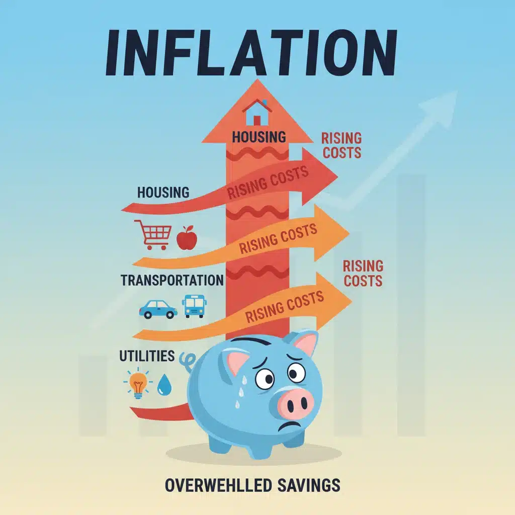 Household expenses increasing due to 2026 inflation