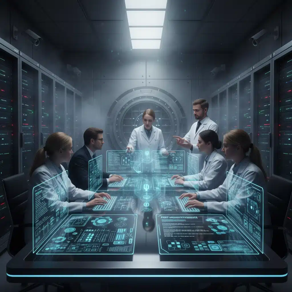 Cybersecurity team developing post-quantum cryptography solutions